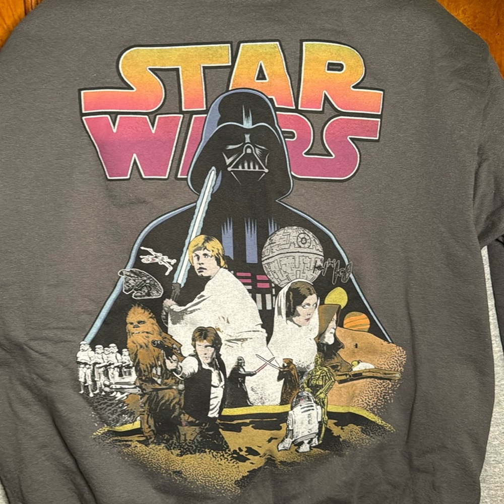 Vintage Star Wars Hoodie - Limited Edition from Disney World! Unisex S
